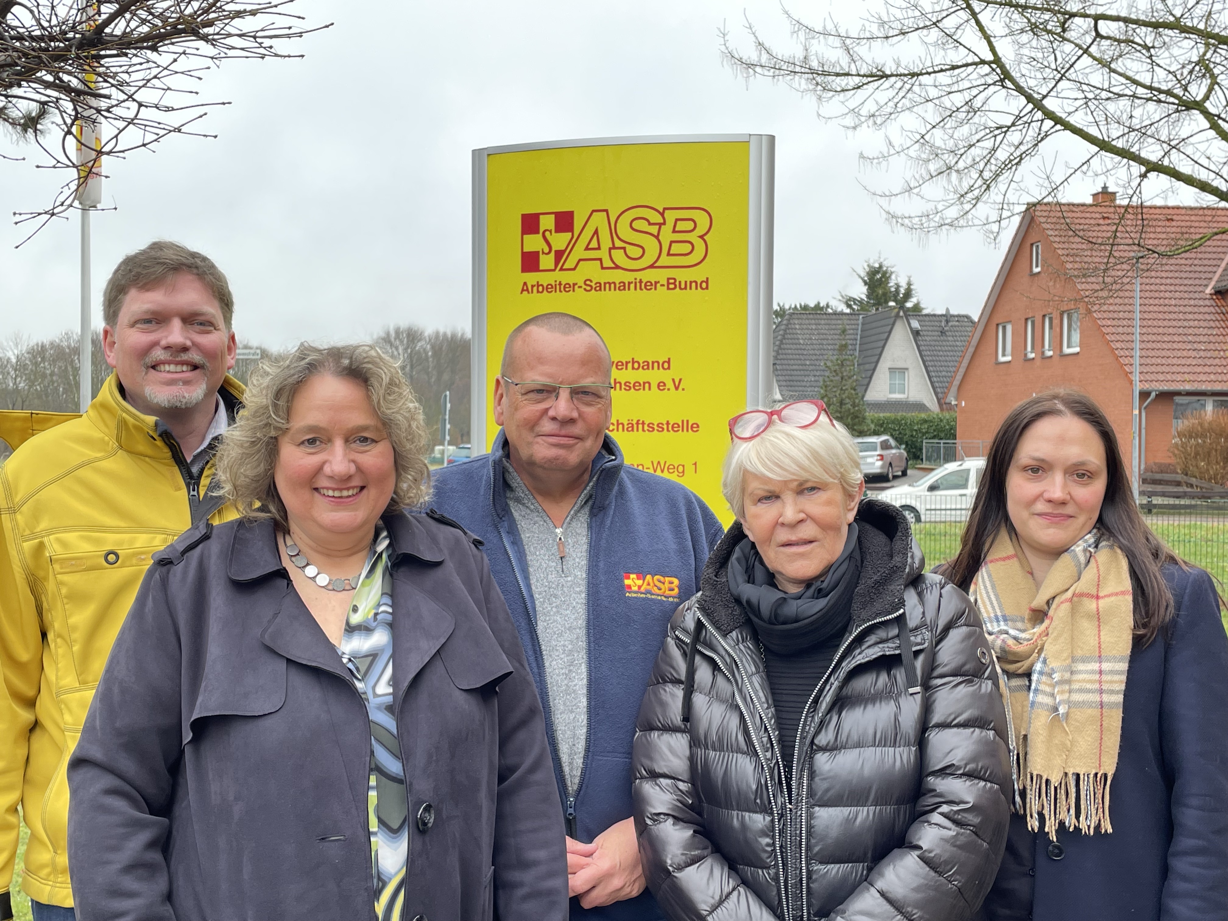 Kerstin Tack besucht die Landesgeschäftsstelle des ASB Niedersachsen