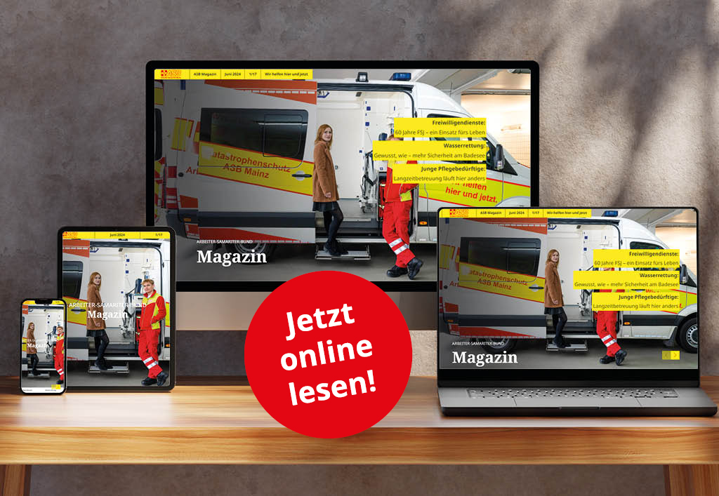 Die Juni-Ausgabe des ASB Magazins ist da!