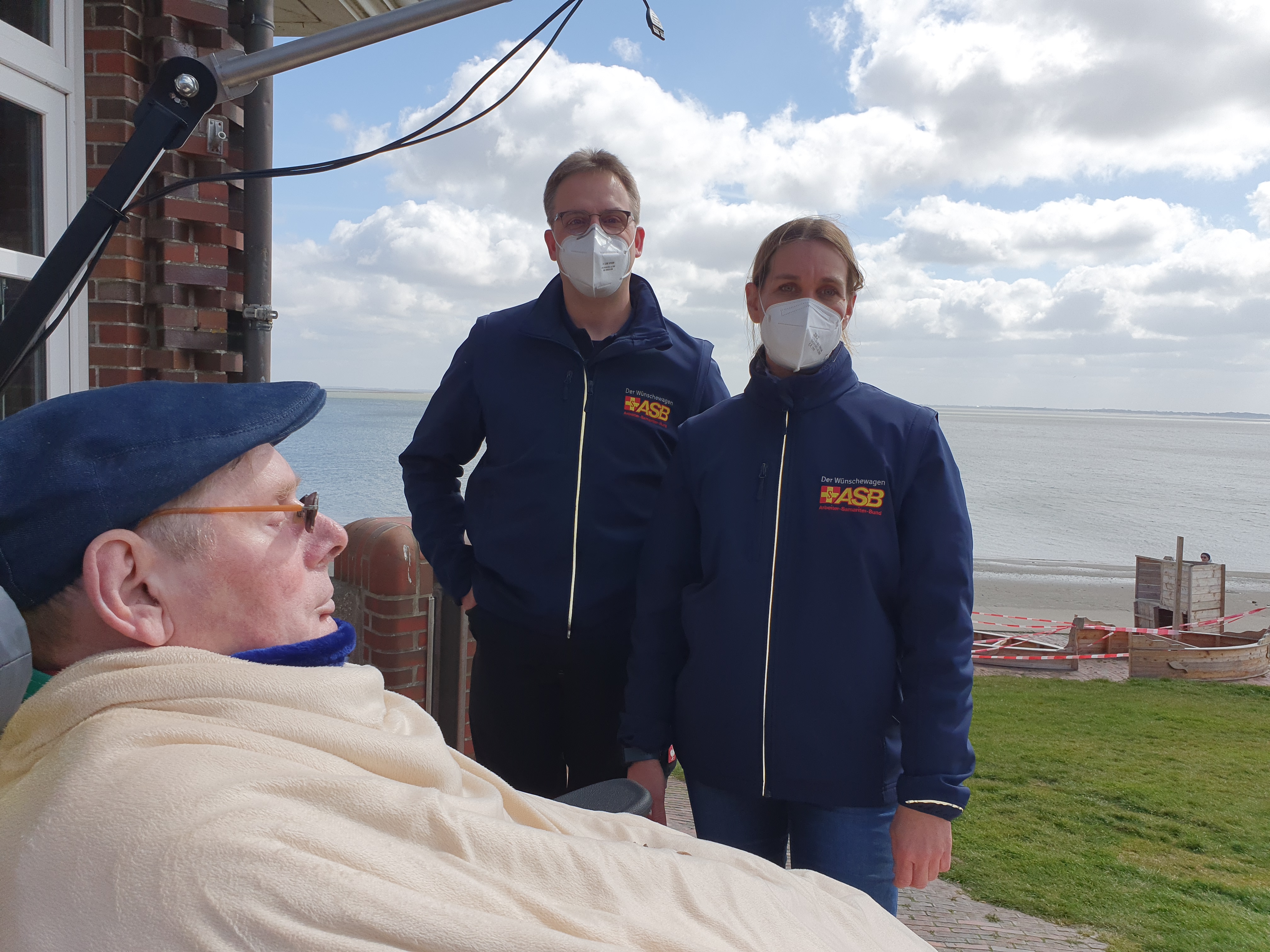 ALS-Patient Carsten Buß nimmt Abschied vom Südstrand